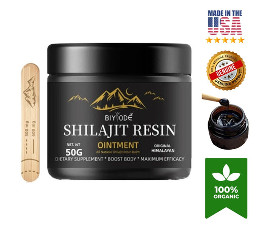 Shilajit Resina "BIYODE ORIGINAL" (100% Purificada de los Himalaya)(50g)